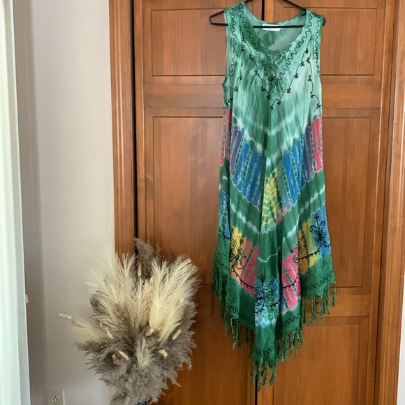 Tie-dye Coverup - Picture 1 of 14